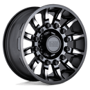 Black Rhino MISSION BW MATTE BLACK W/ MACHINED TINTED SPOKES