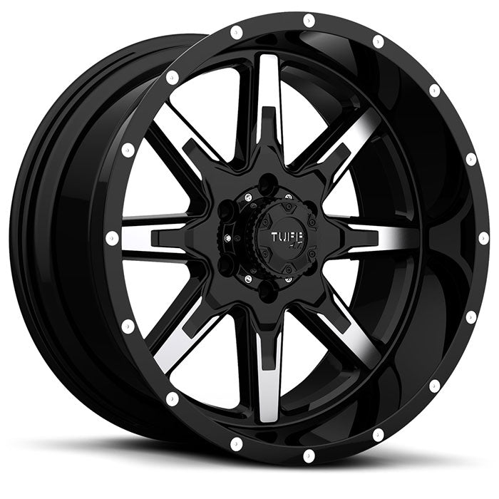 Tuff T15 N2 GLOSS BLACK W/ MACHINED FACE