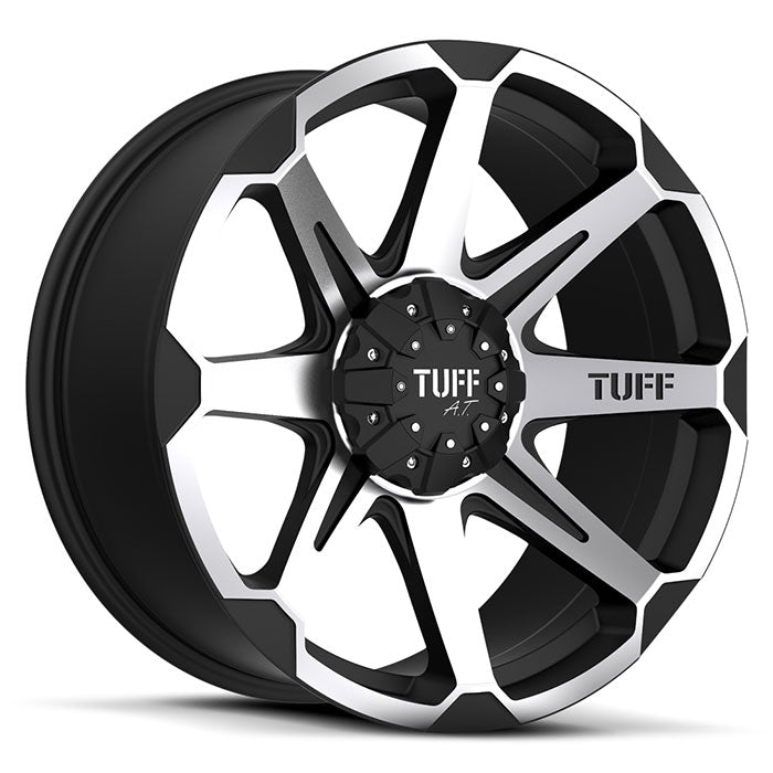 Tuff T05 N2 FLAT BLACK W/ MACHINED FACE