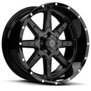 Tuff T15 N2 SATIN BLACK W/ GLOSS BLACK LIP