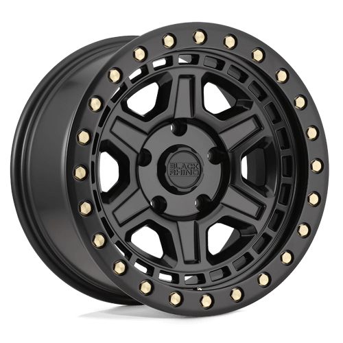Black Rhino RENO N2 MATTE BLACK W/ BRASS BOLTS