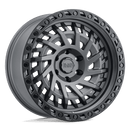 Black Rhino SHREDDER ST MATTE GUNMETAL W/ BLACK RING