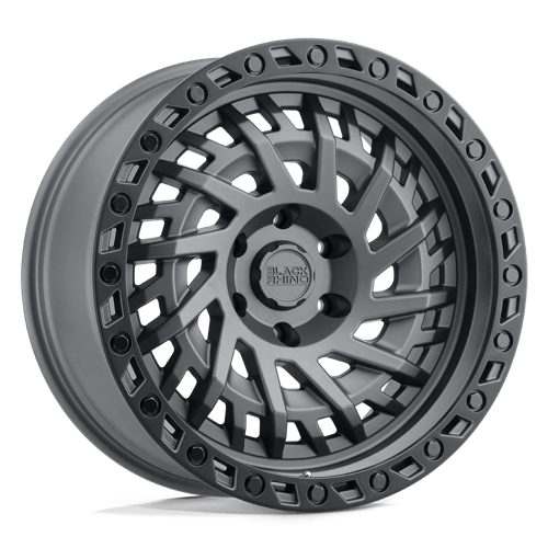 Black Rhino SHREDDER ST MATTE GUNMETAL W/ BLACK RING