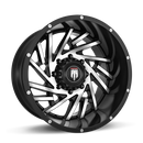 AMERICAN TRUXX AT161 BLACK/MACHINED