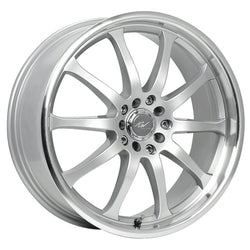 ICW Racing 211MS Bonzai titanium silver with mirror machined lip