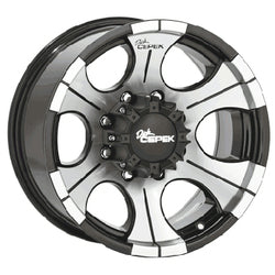 Dick Cepek DC-2 machined with gloss black accents