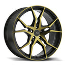 Advanti Racing 93BZ Hydra matte black with machined face and bronze clear-coat