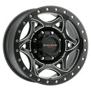 Walker Evans Racing 501BM Legend II satin black center with cnc milled accents, satin black x-lok lip and satin clear-coat