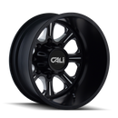 CALI OFF-ROAD 9105 REAR BLACK/MILLED SPOKES