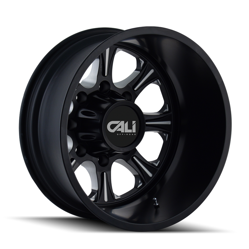 CALI OFF-ROAD 9105 REAR BLACK/MILLED SPOKES