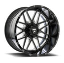 Fittipaldi Offroad FTF18BM gloss black with milled accents