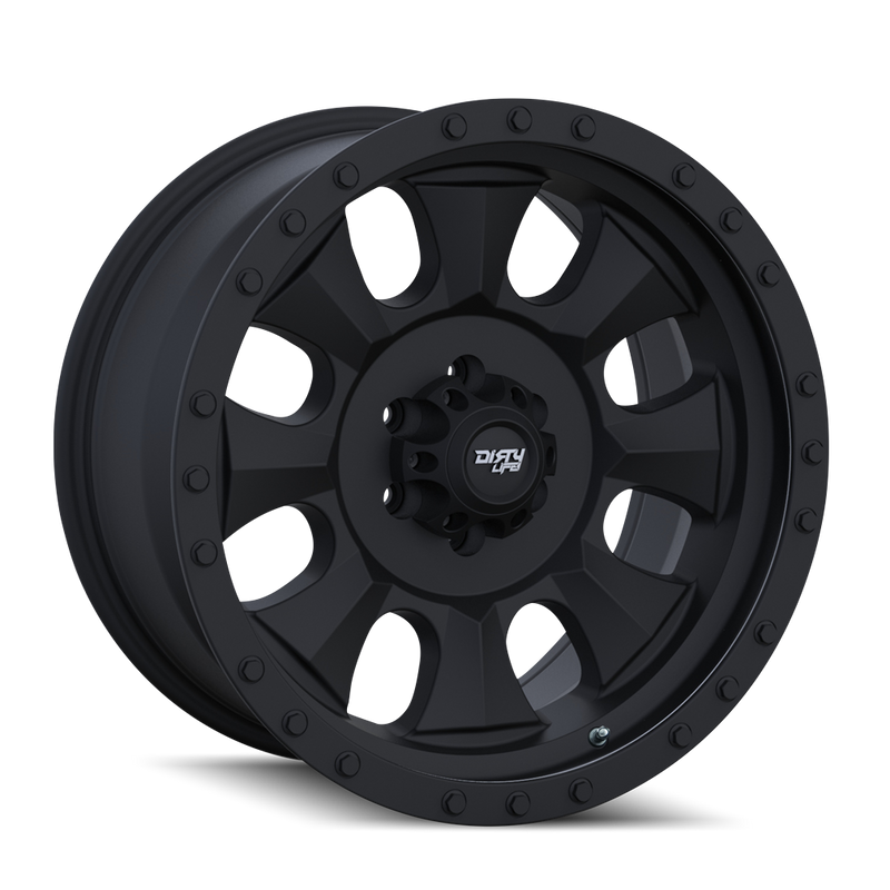DIRTY LIFE 9300 MATTE BLACK W/SIMULATED RING