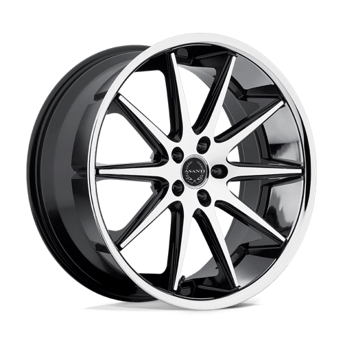 Asanti Black ABL-4 CAPELLA DB MACHINED FACE W/ SS LIP