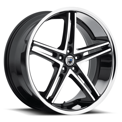 Asanti Black ABL-7 DB MACHINED FACE W/ SS LIP