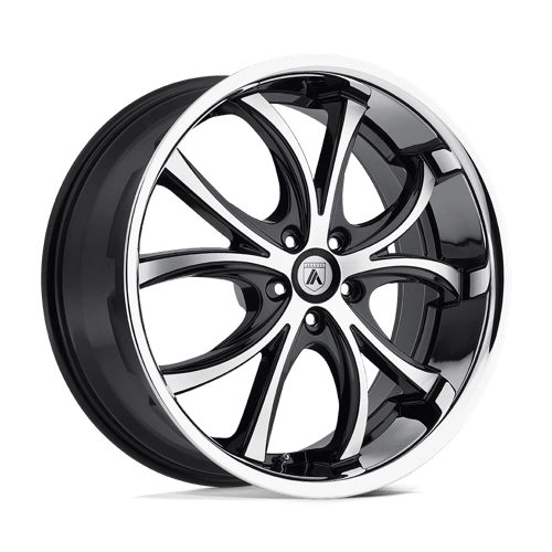 Asanti Black ABL-8 ELEKTRA DB MACHINED FACE W/ SS LIP