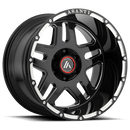 Asanti Off Road AB809 ENFORCER BW GLOSS BLACK MILLED