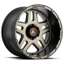 Asanti Off Road AB809 ENFORCER BW MATTE BLACK MACHINED W/ TINTED CLEAR