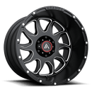 Asanti Off Road AB810 BALLISTIC N2 GLOSS BLACK MILLED
