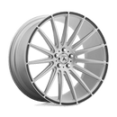 Asanti Black ABL-14 POLARIS BW BRUSHED SILVER W/ CARBON FIBER INSERTS