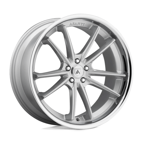 Asanti Black ABL-23 SIGMA N2 BRUSHED SILVER W/ CHROME LIP