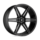 Asanti Black ABL-25 ALPHA 6 N2 GLOSS BLACK MILLED