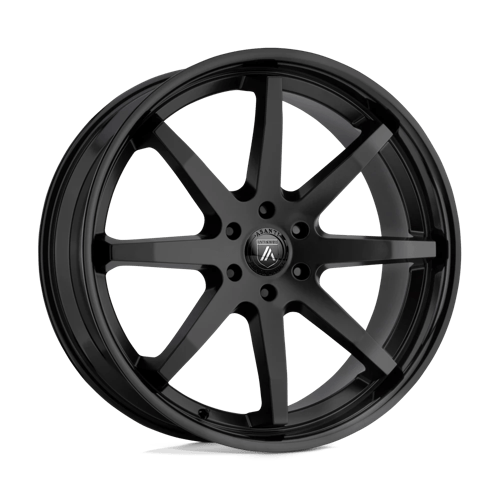 Asanti Black ABL-32 KAISER N2 SATIN BLACK W/ GLOSS BLACK LIP