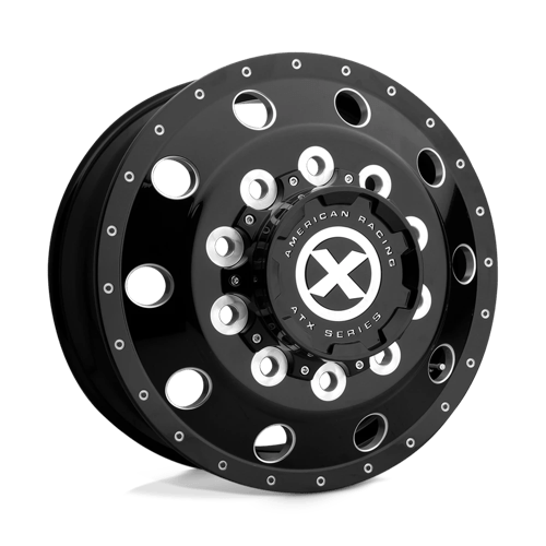 ATX AO400 BAJA BW GLOSS BLACK MILLED - FRONT