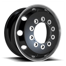 ATX AO404 JOURNEY SO GLOSSY BLACK W/ POLISHED LIP - FRONT