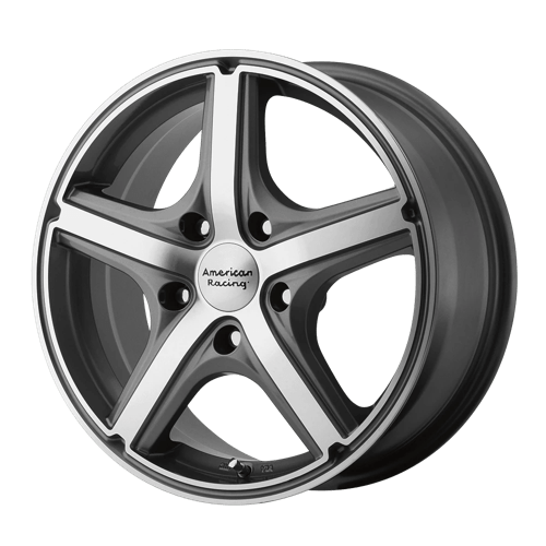 American Racing AR883 MAVERICK BW ANTHRACITE W/MACHINED FACE