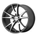 American Racing AR903 N2 GLOSS BLACK MACHINED