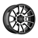 American Racing AR933 INTAKE BW GLOSS BLACK MACHINED