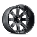 AMERICAN TRUXX AT154 BLACK/MILLED