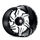 AMERICAN TRUXX AT163 BLACK/MACHINED