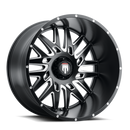 AMERICAN TRUXX AT184 BLACK/MILLED