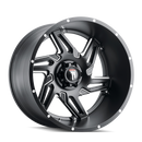 AMERICAN TRUXX AT186 BLACK/MILLED