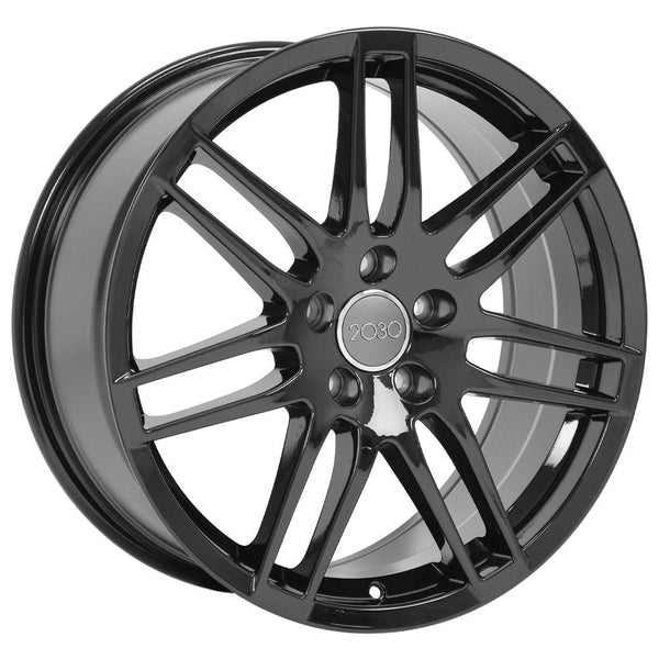 OE Wheels AU05 Black Wheel Black Wheel