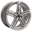 OE Wheels AU12 Silver Wheel Silver Wheel