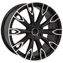 OE Wheels AU32 Machined Wheel Satin Black Machined Wheel