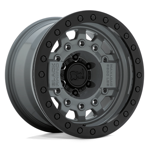 Black Rhino AVENGER BEADLOCK N2 BATTLESHIP GRAY W/ BLACK HARDWARE