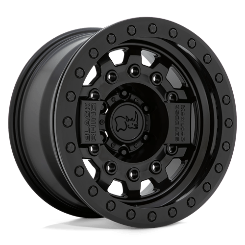 Black Rhino AVENGER BEADLOCK N2 MATTE BLACK W/ BLACK HARDWARE