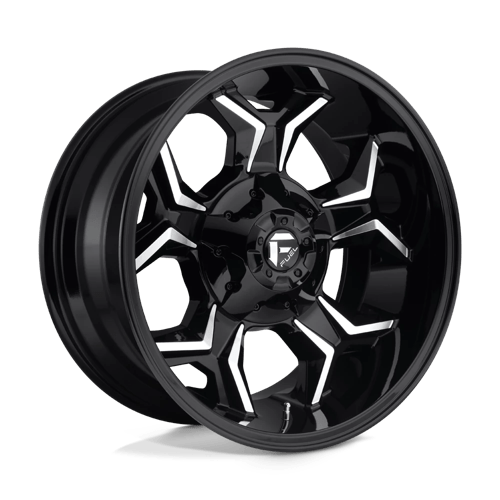 Fuel 1PC D606 AVENGER N2 GLOSS BLACK MILLED