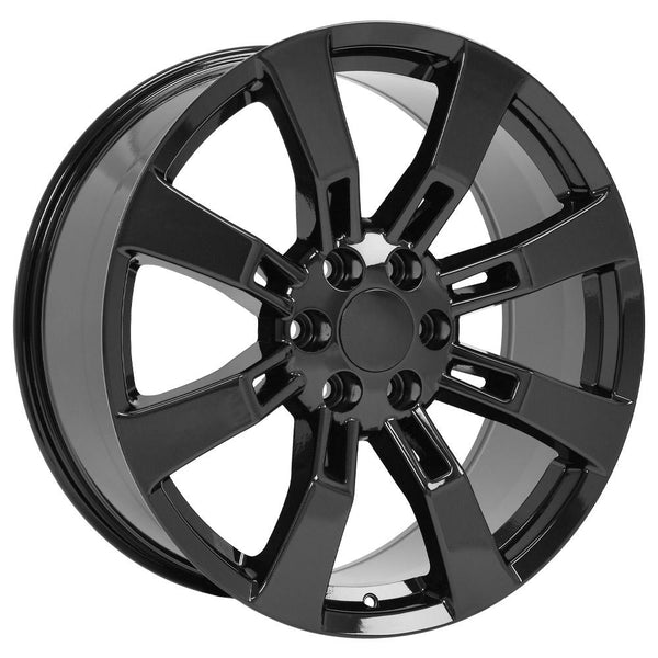 OE Wheels CA82 Black Wheel Black Wheel