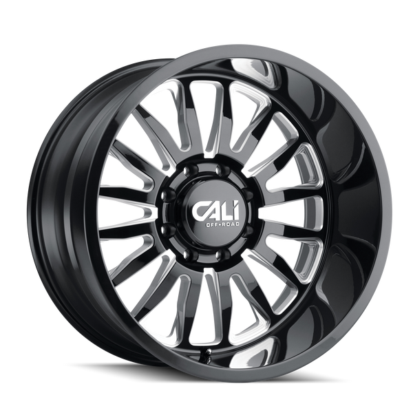 CALI OFF-ROAD GLOSS BLACK/MILLED SPOKES