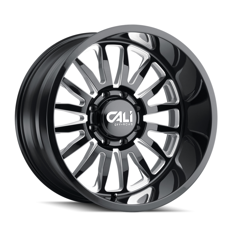 CALI OFF-ROAD GLOSS BLACK/MILLED SPOKES