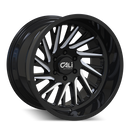 CALI OFF-ROAD GLOSS BLACK/MILLED SPOKES