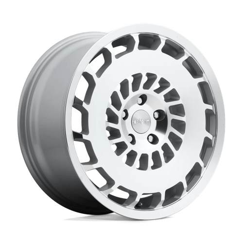 Rotiform 1PC R135 CCV SO GLOSS SILVER MACHINED