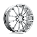 DUB 1PC S251 CLOUT ST CHROME PLATED