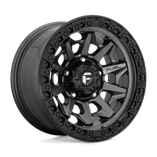 Fuel 1PC D716 COVERT SO MATTE GUN METAL BLACK BEAD RING