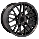 OE Wheels CV08B Black Chrome Wheel PVD Midnight Black Chrome Wheel