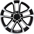 OE Wheels CV19 Machined Wheel Satin Black Machined Wheel